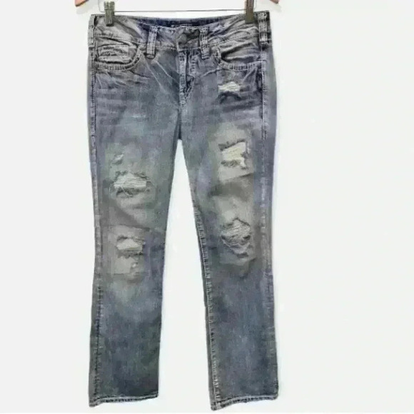 Silver Jeans Denim - SILVER Suki Jeans - Mid-Rise, Classic Stretch, Bootcut -
Size 30/31